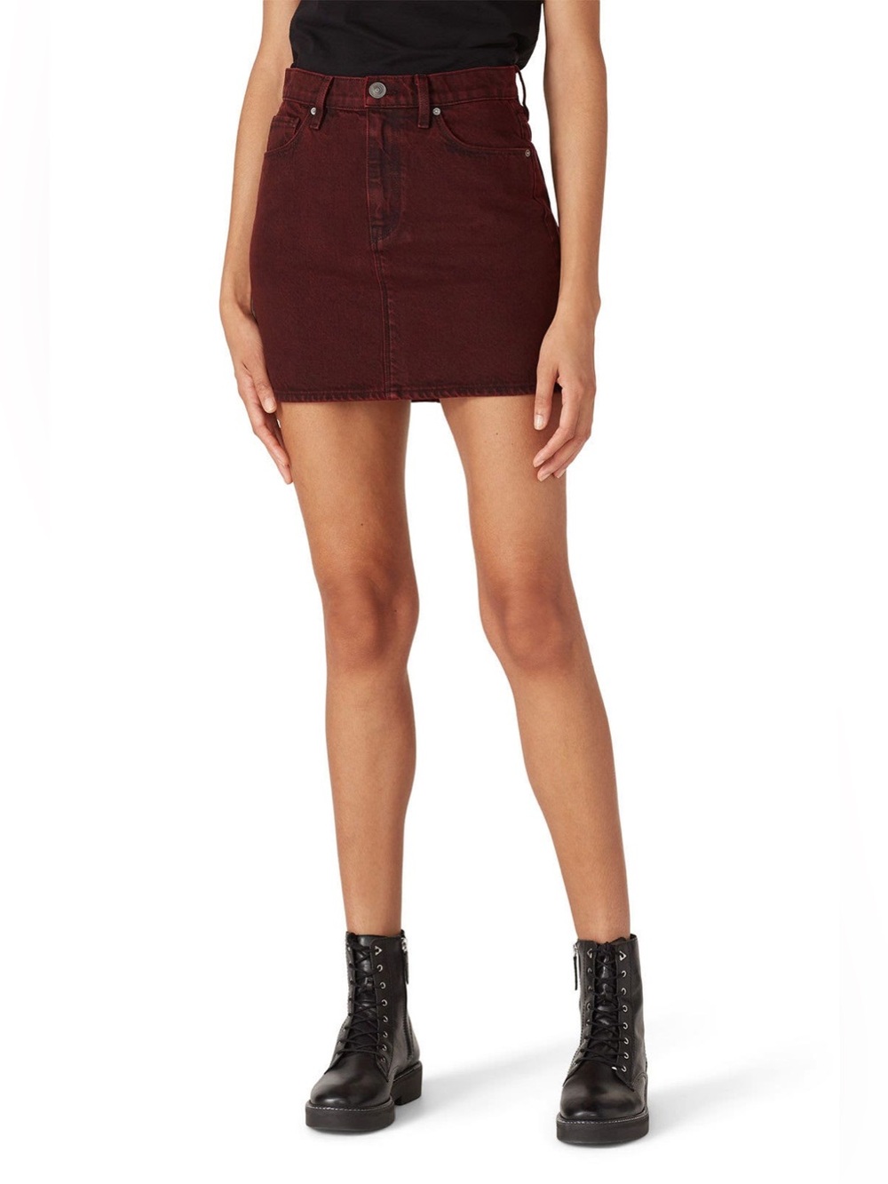 HUDSON Denim Viper Mini Skirt ~ Size 4 Excellent Preloved Condition
